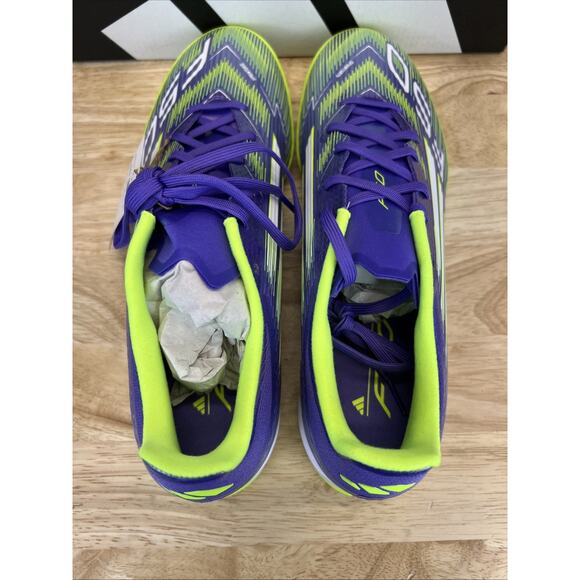 Adidas F50 League TF Turf Shoes Soccer Cleats Purple JH7724 Futsal Men’s Size 12 main image 13